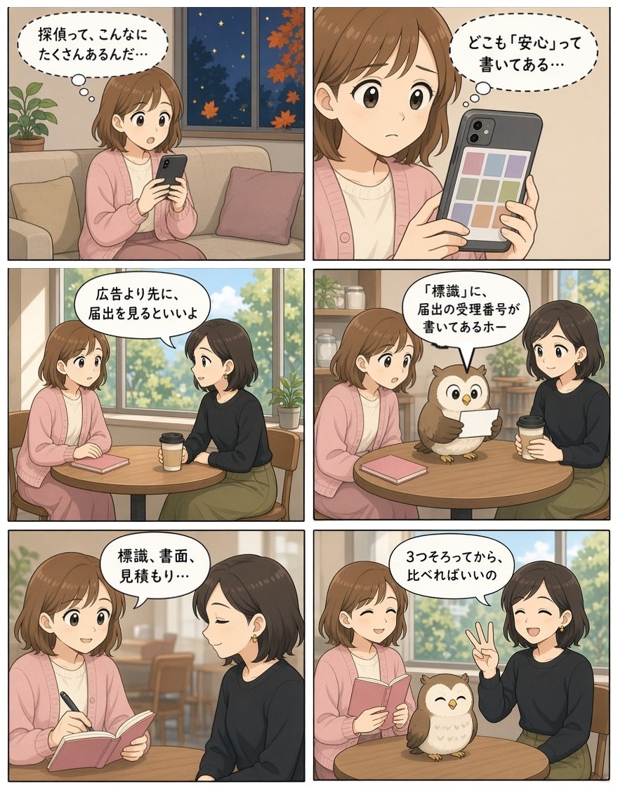 漫画『ゆりの一週間』「どこも"安心"って書いてある」