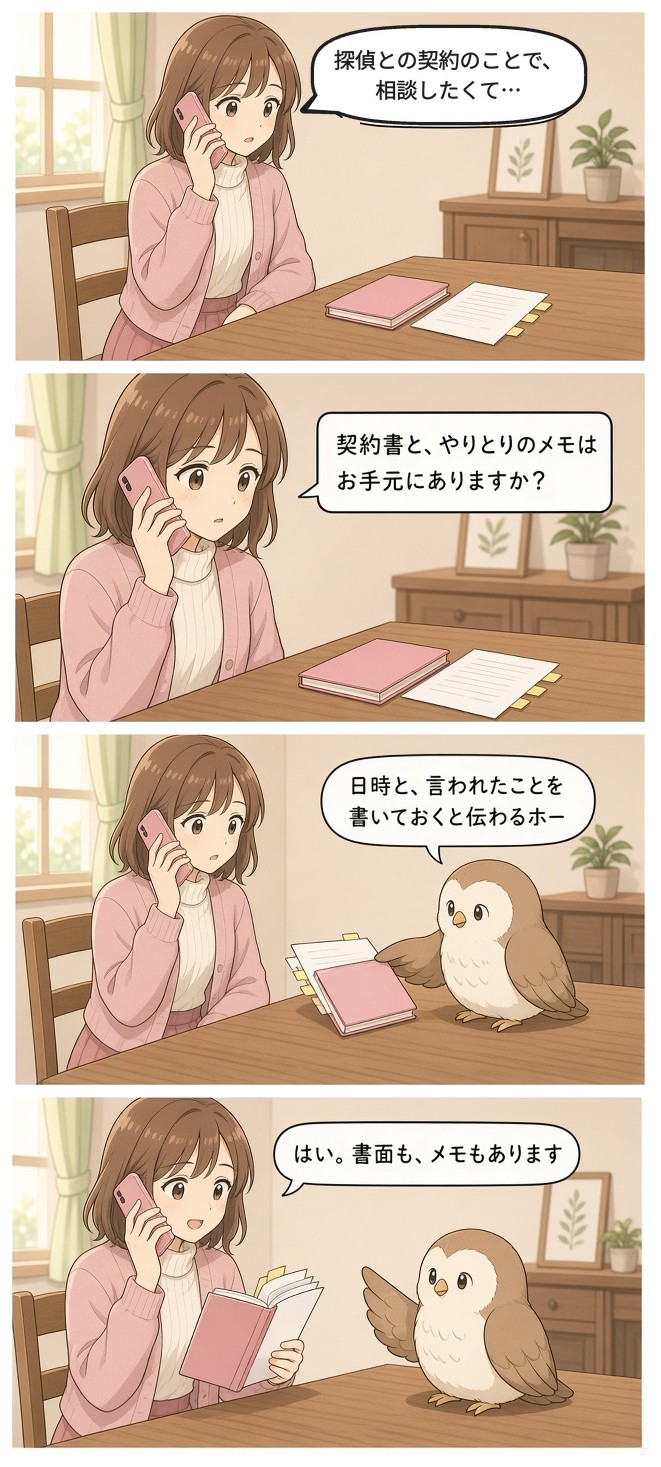 漫画『ゆりの一週間』「188に電話してみた」